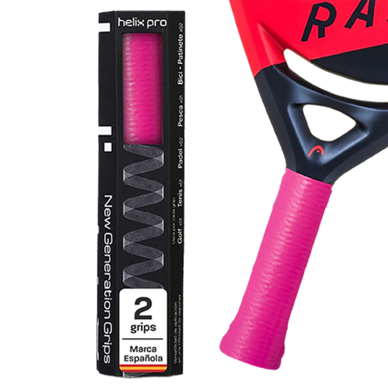 Helix Pro New Generation Grip (Rosa)